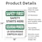 Signmission Safety Culture Sign, 18 in Width, Aluminum, Rectangle, Bilingual OS-2PACK-SF-A-1824-L-10875 - alternate 5